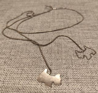Collar de plata AGATHA Paris – Vintage años 2000 