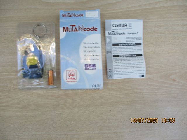 MICROTRANSMISOR CLEMSA MUTANcode T 81