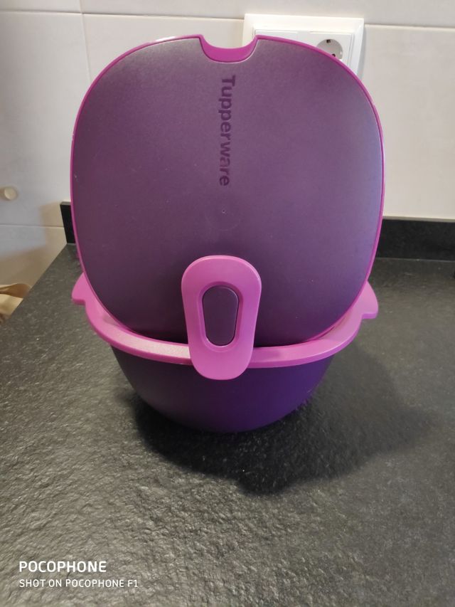 Tupperware - Recipiente Púrpura..