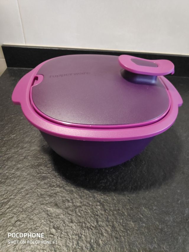 Tupperware - Recipiente Púrpura..