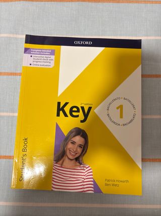 Libro de ingles 1 BACHILLERATO oxford key