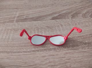 Gafas de sol rojas Nancy accesorio
