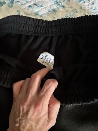 Pantaloni signora neri nuovi XXL