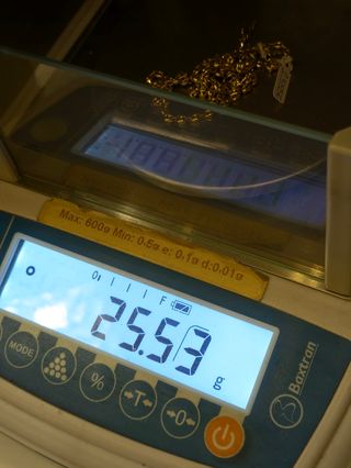 Cadena oro 18k - calabrote 