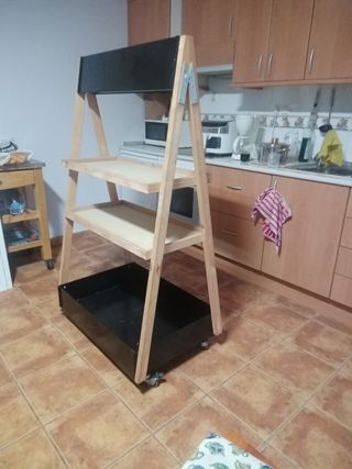 Estantería con ruedas - 3 baldas