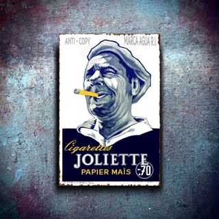 PLACA METALICA TABACO CARTEL METAL DECORATIVO