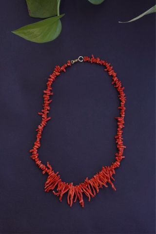 Collana Corallo Rosso - Chiusura Oro