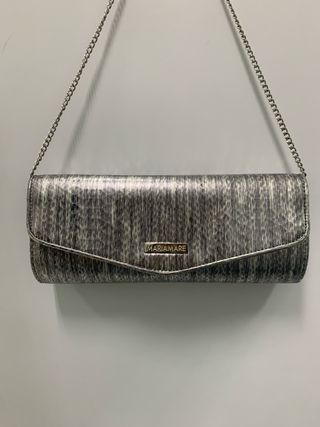 Bolso Maria Mare gris plata