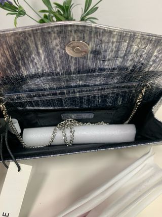 Bolso Maria Mare gris plata