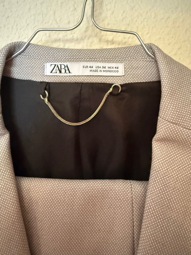 Traje Zara Gris Hombre Nuevo Talla 46