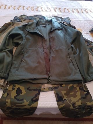 Chaquetón camuflaje.
