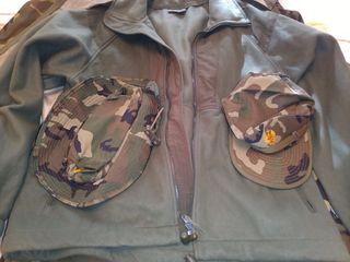Chaquetón camuflaje.
