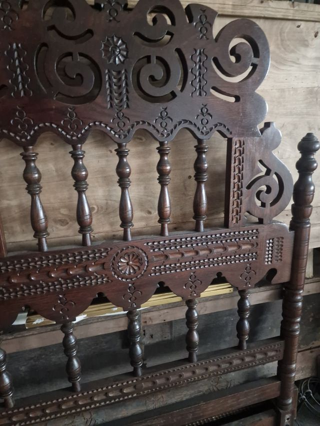 Cabecero Cama Vintage Madera