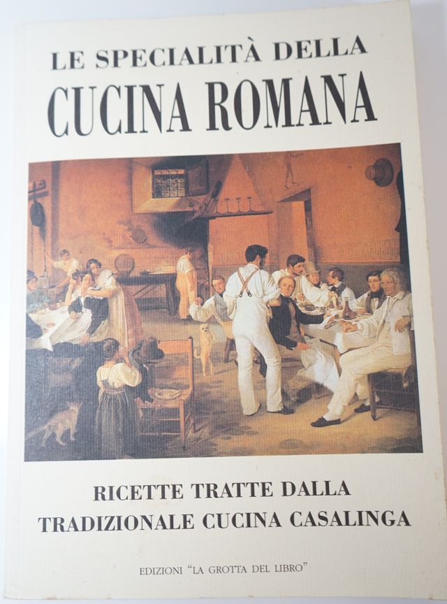 Libro cocina italiana (romana)