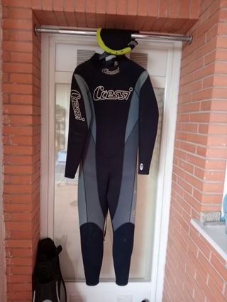 Traje Neopreno Cressi 5mm + Capucha