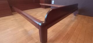 Cama madera nogal - Estructura