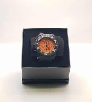 RELOJ CHASE DURER DW-0119 + CAJA ESFERA NARANJA/CORREA CAUCHO