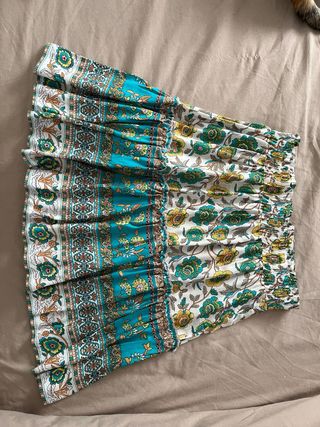 Mini Falda Shein Flores - Talla S