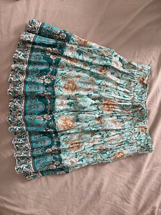 Mini Falda Shein Flores - Talla S