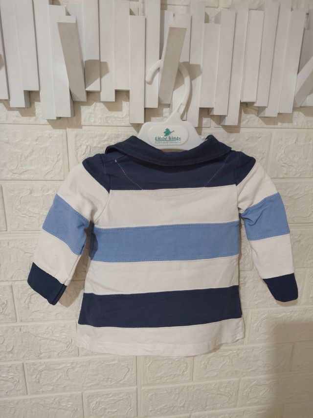 Vestido rayas NelBlu 6-9m