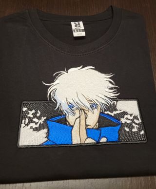 Maglia Gojo Satoru ricamata