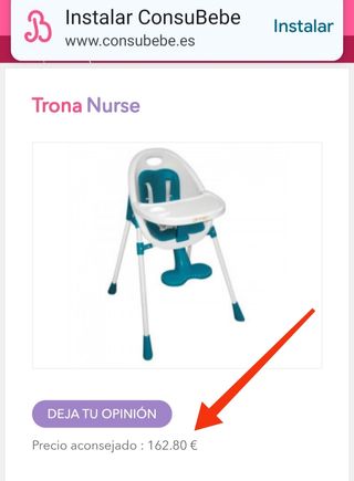 LOTE TRONA BEBÉ, MOCHILA Y TRICICLO - SILLA EMPUJE