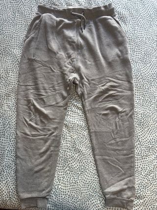 Pantalones chándal gris M