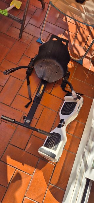 Hoverboard con asiento kart