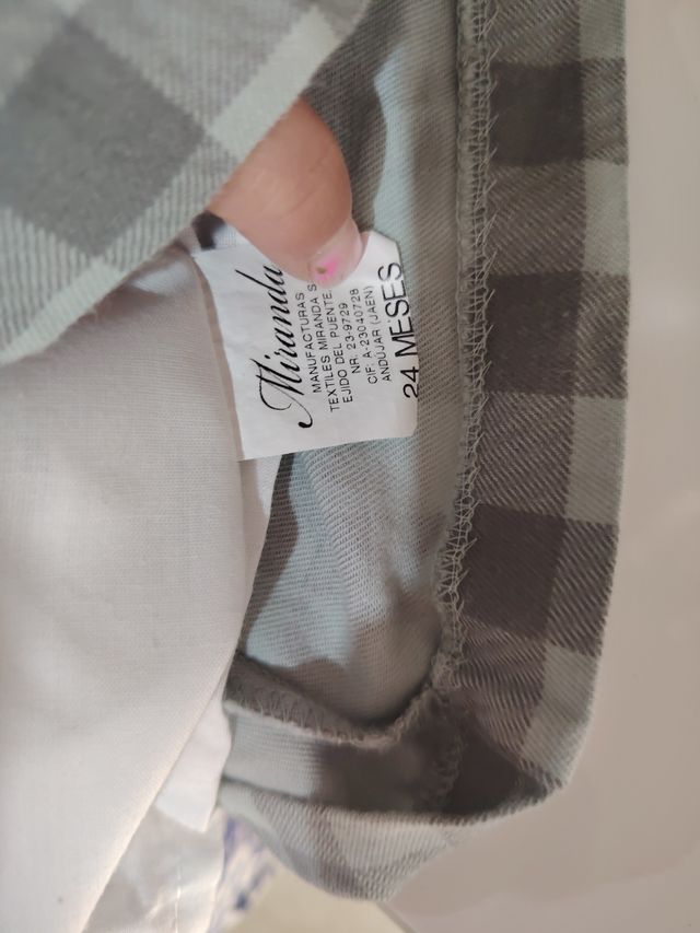 Vestido niña cuadros - Miranda - 24 meses