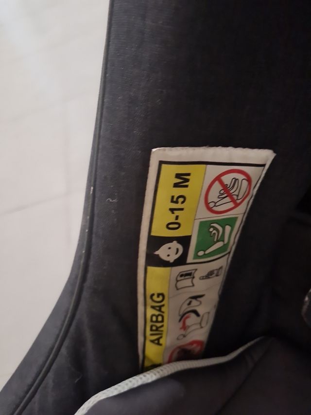 Silla coche Darwin Toddler negra niño hasta 105 cm