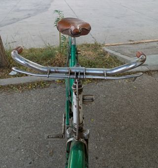 Bicicleta Antigua Verde
