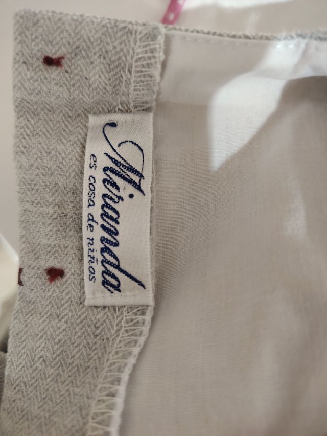 Vestido niña Miranda 12m