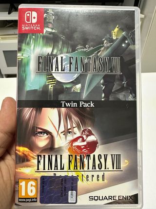 Final Fantasy VIII Remastered Twin Pack - Nintendo