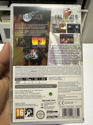 Final Fantasy VIII Remastered Twin Pack - Nintendo