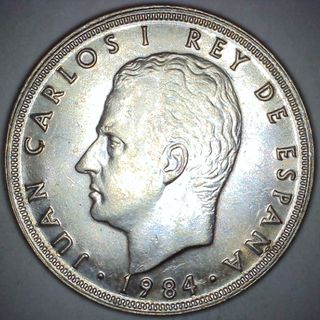 5 Pesetas España 1984