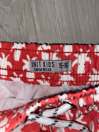Bañador niño (Talla 15/16) - Pulpitos rojos