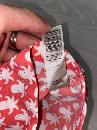 Bañador niño (Talla 15/16) - Pulpitos rojos