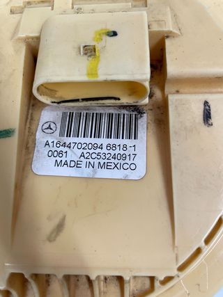 Bomba aforador combustible Mercedes-Benz ML A1644702094