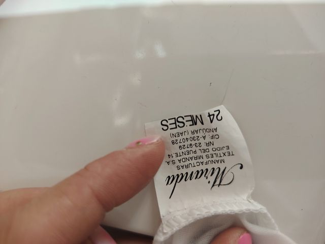 Vestido Miranda niña 24m cuadros