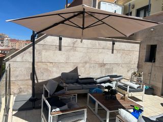 Toldo terraza beige 