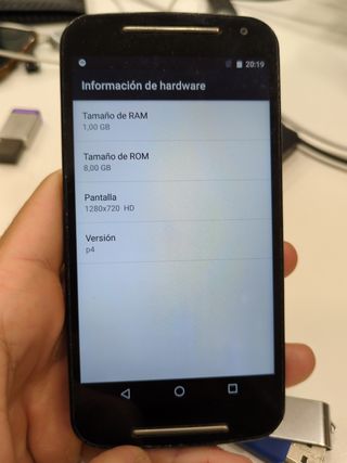 Motorola Moto G 2 - Teléfono negro