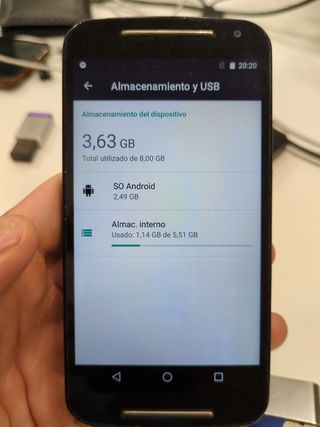 Motorola Moto G 2 - Teléfono negro