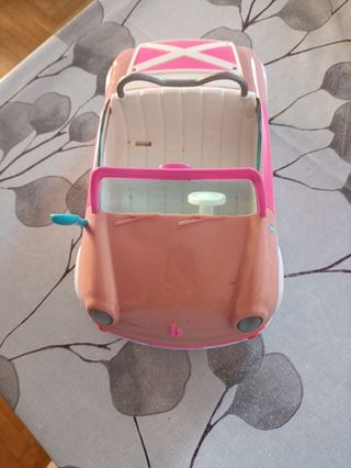 Coche Barbie rosa
