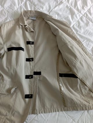 Giacca Safari/field jacket uomo, Beige, Cotone