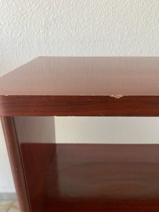 Mueble CD/DVD madera marrón