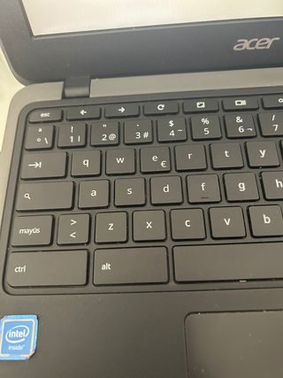 Chromebook Acer Gris-Negro