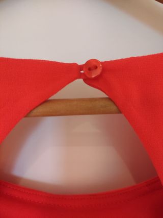 Vestido rojo El Corte Inglés - Talla 40