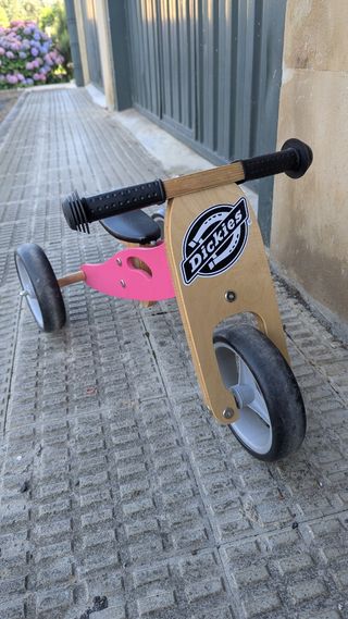 Bicicleta, triciclo y patin infantil