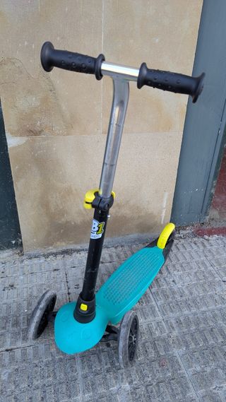 Bicicleta, triciclo y patin infantil