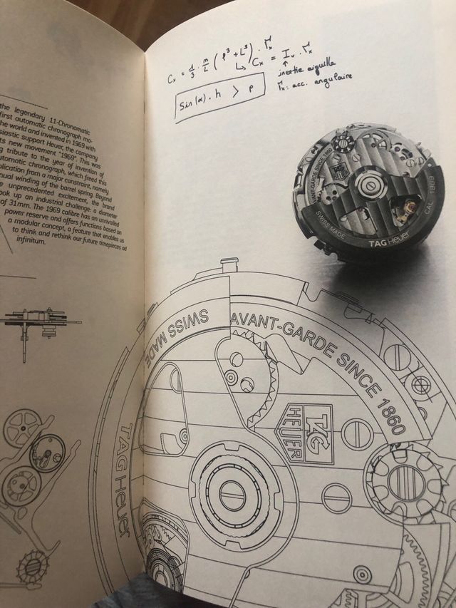 Cuaderno Notas Tag Heuer Moleskine